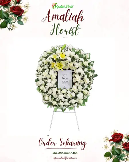 Krans Bunga Duka Sidomulyo Timur