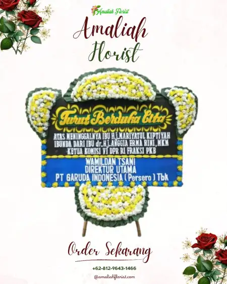 Papan Bunga Duka Sidomulyo Timur